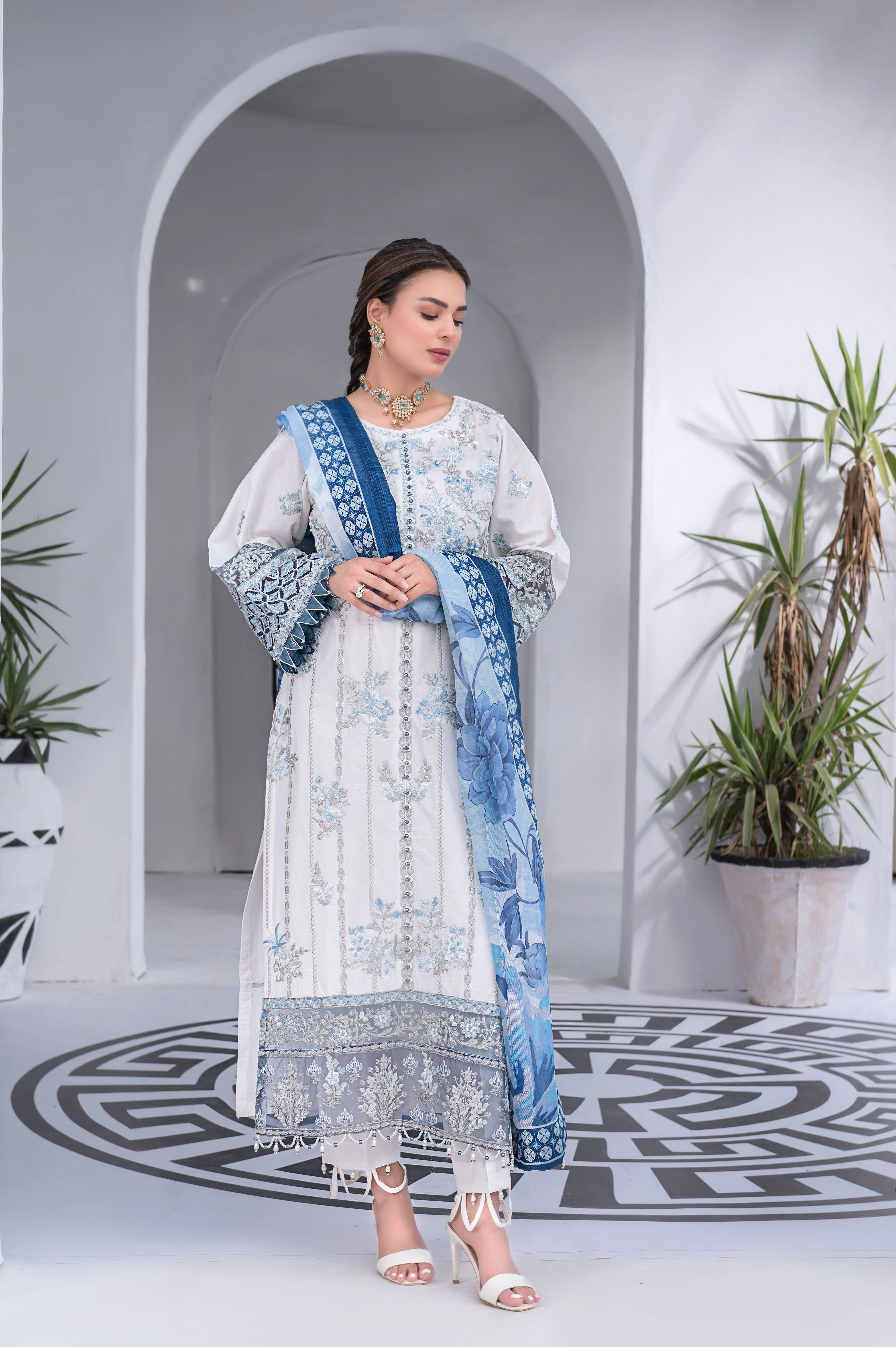 3PC LUXURY COTTON SUMMER COLLECTION BY MONA CCS2