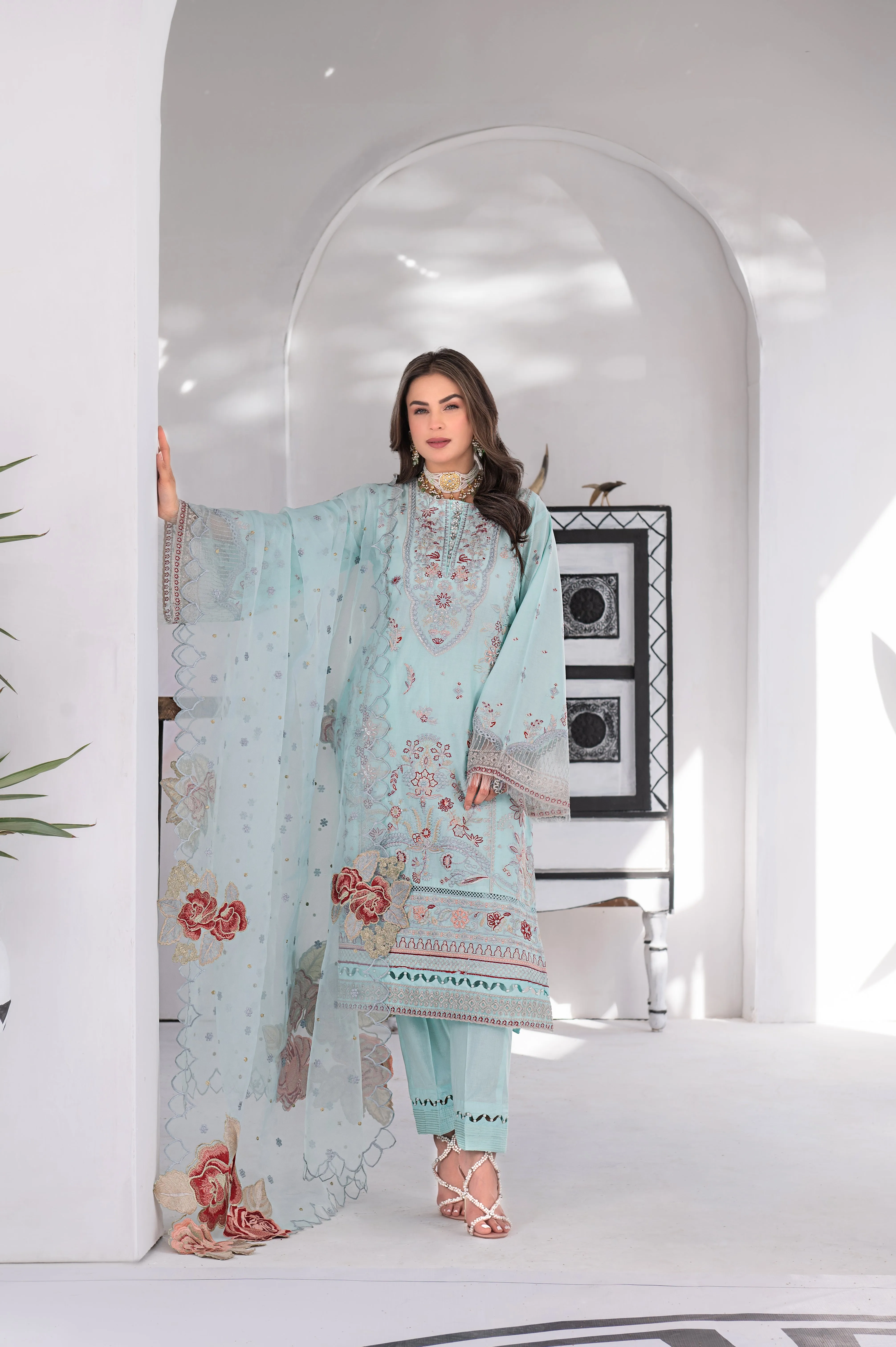 3PC LUXURY COTTON SUMMER COLLECTION BY MONA CCS4