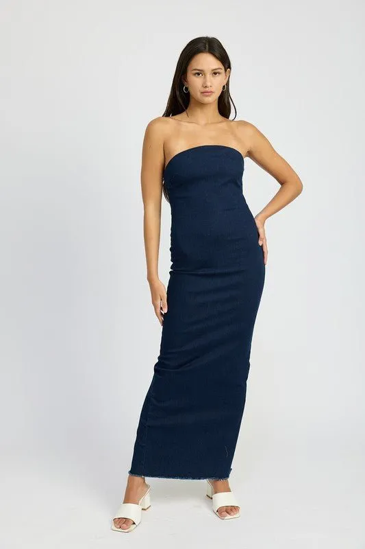 Anita Tube Denim Dress