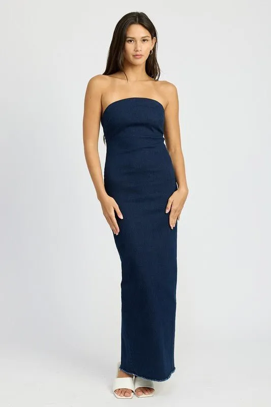 Anita Tube Denim Dress