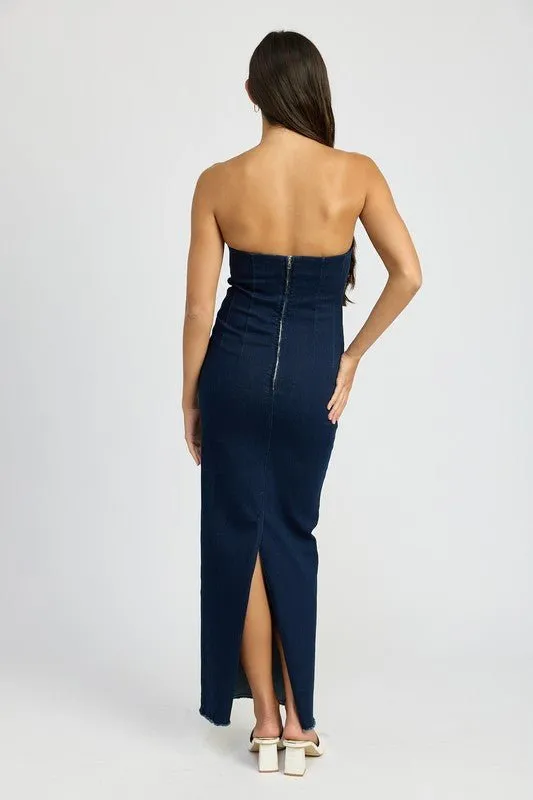 Anita Tube Denim Dress