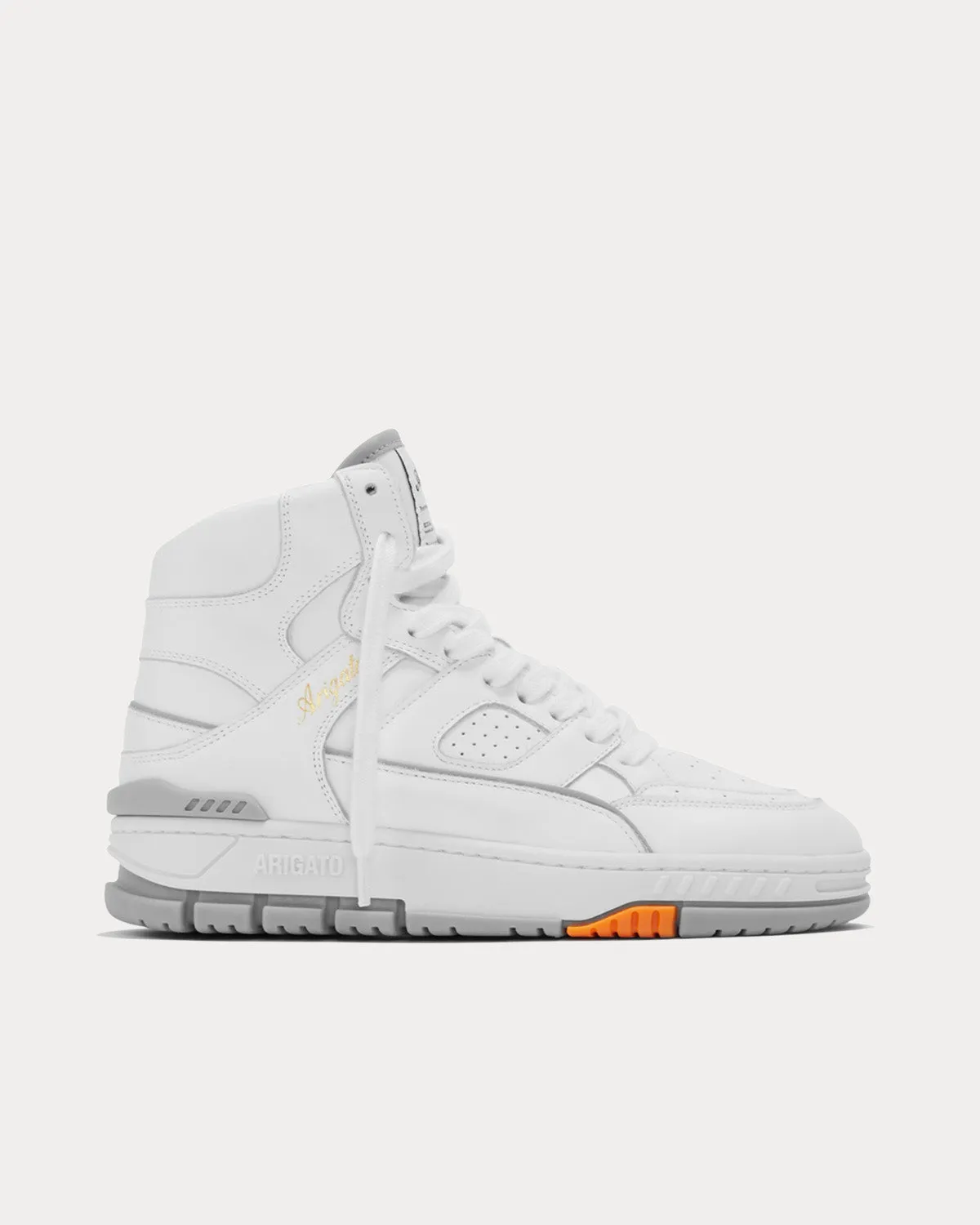 Area Hi White / Light Grey High Top Sneakers