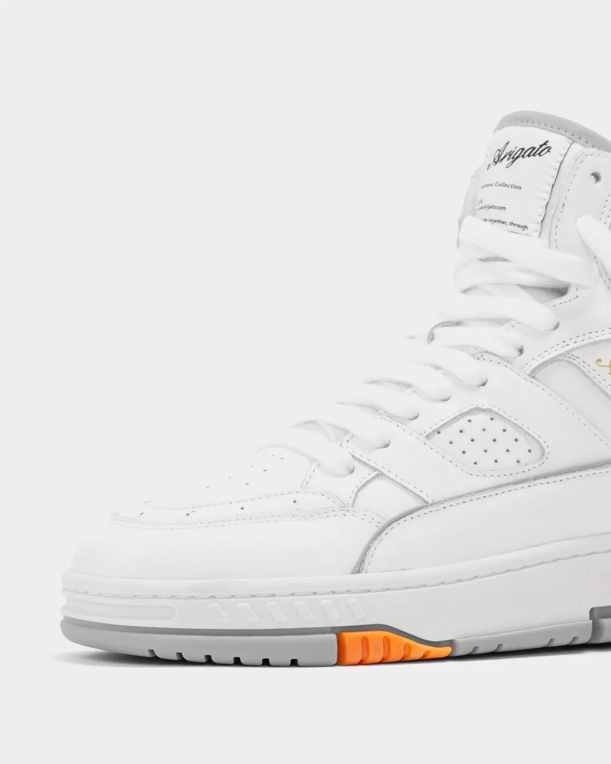 Area Hi White / Light Grey High Top Sneakers