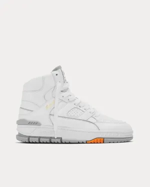 Area Hi White / Light Grey High Top Sneakers
