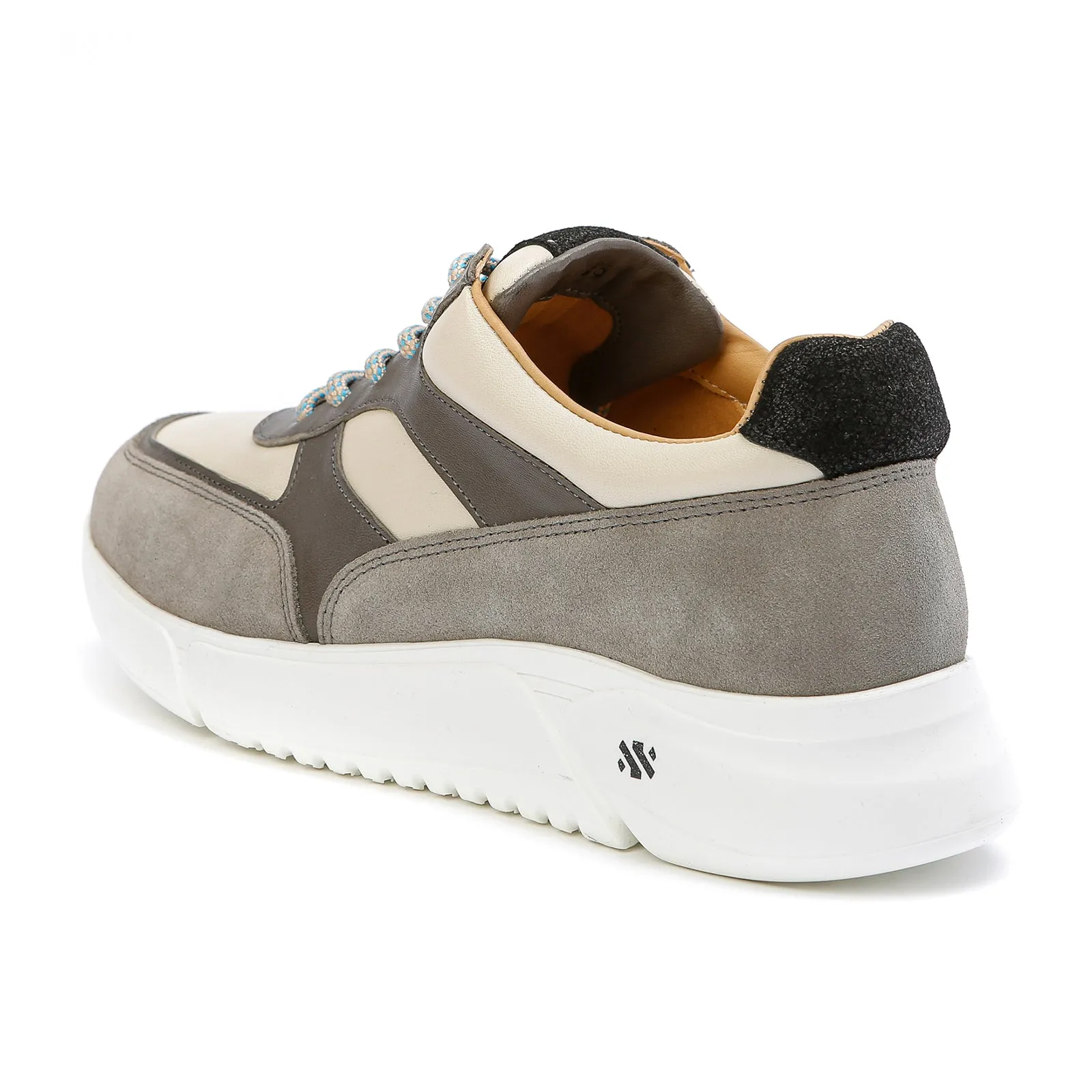 ARI platform sneaker - grey beige