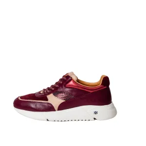 ARI platform sneaker - purple bordeaux