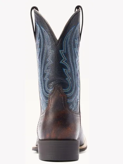 Ariat Men’s Cowboy Boots 11" Sport Country Wide Square Toe Horseman Heel 10044562