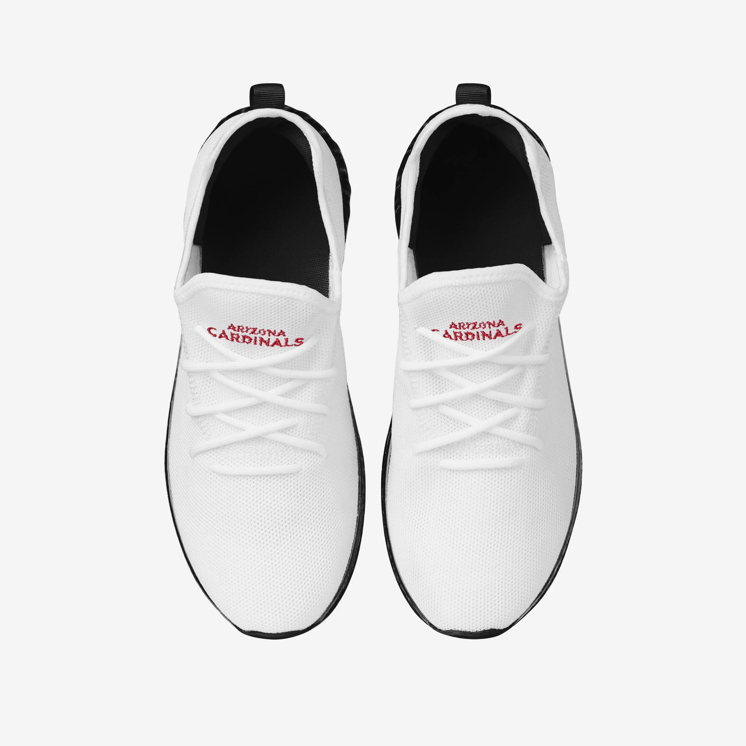 Arizona Cardinals Gradient Midsole White Sneakers
