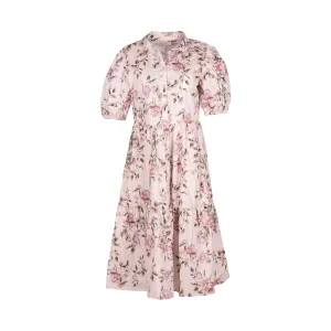 Astrid  Women's Woven Maxi Dress  Roses