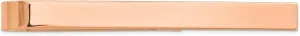 Avariah Solid 14k Rose Gold Polished Tie Bar - 50mm