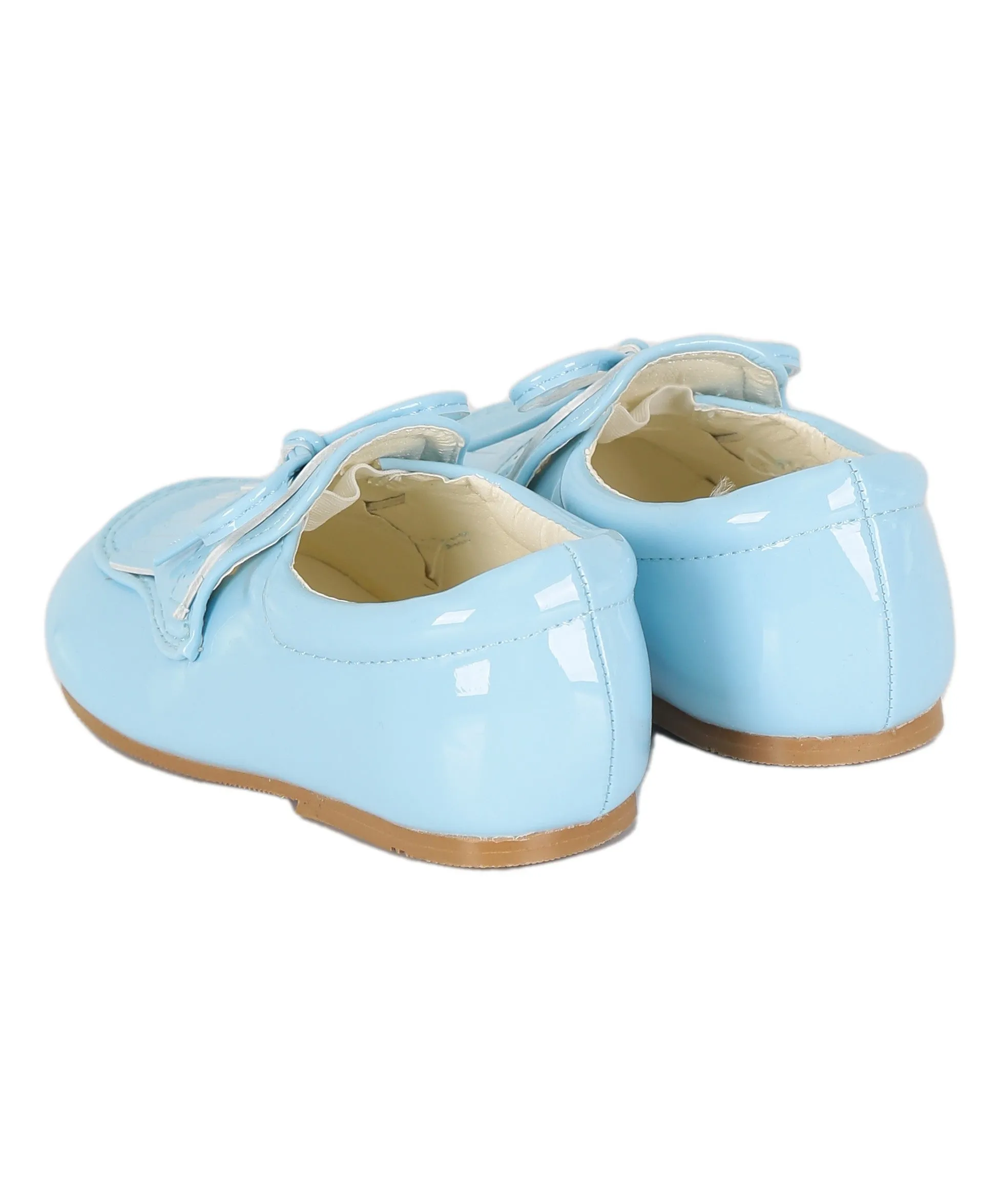 Baby Boys Pre- walker Patent Loafer - ADAM - Blue