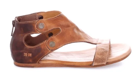 Bed Stu Women's Soto Cafe Latte TD Leather Sandal F373012