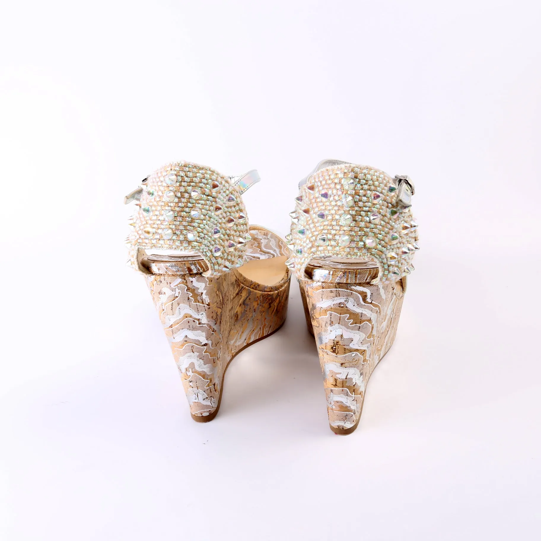 Bellamonica 120 Wedge Sandals Size 41