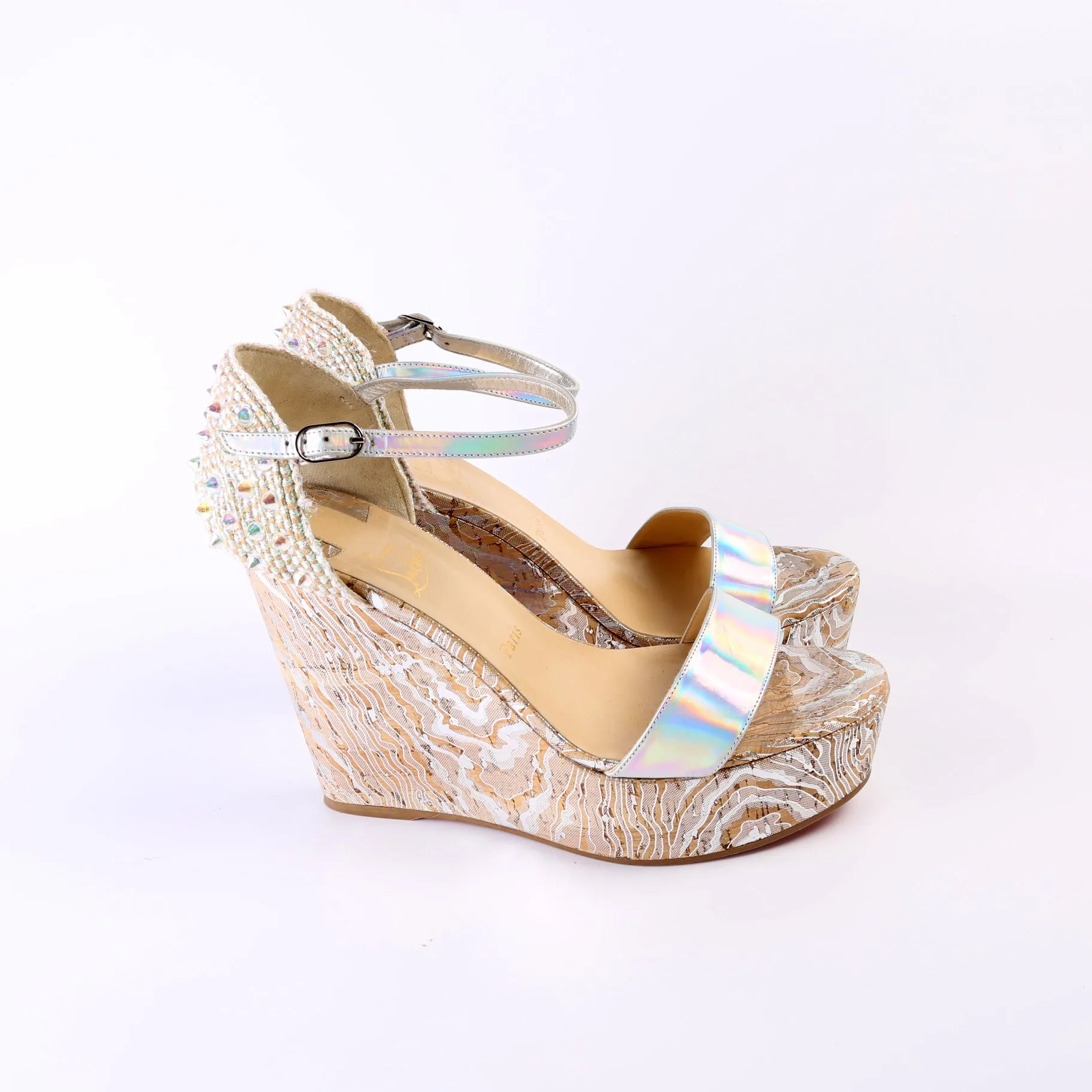 Bellamonica 120 Wedge Sandals Size 41