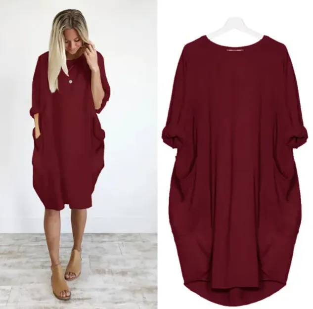 Bianca | Comfortable loose-fitting dress
