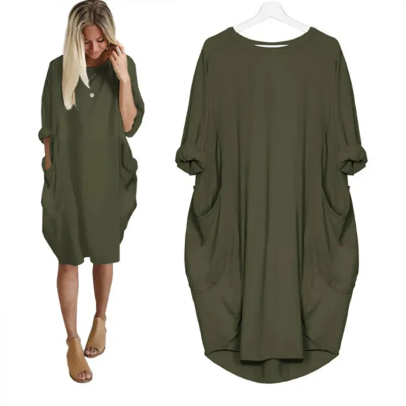 Bianca | Comfortable loose-fitting dress