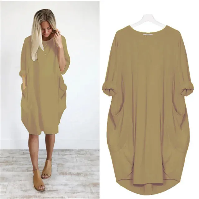 Bianca | Comfortable loose-fitting dress