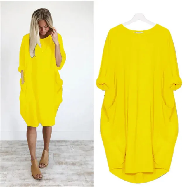 Bianca | Comfortable loose-fitting dress