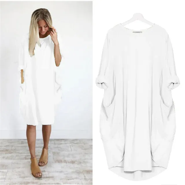 Bianca | Comfortable loose-fitting dress
