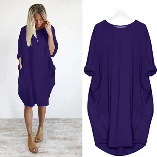 Bianca | Comfortable loose-fitting dress