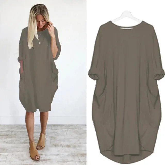 Bianca | Comfortable loose-fitting dress