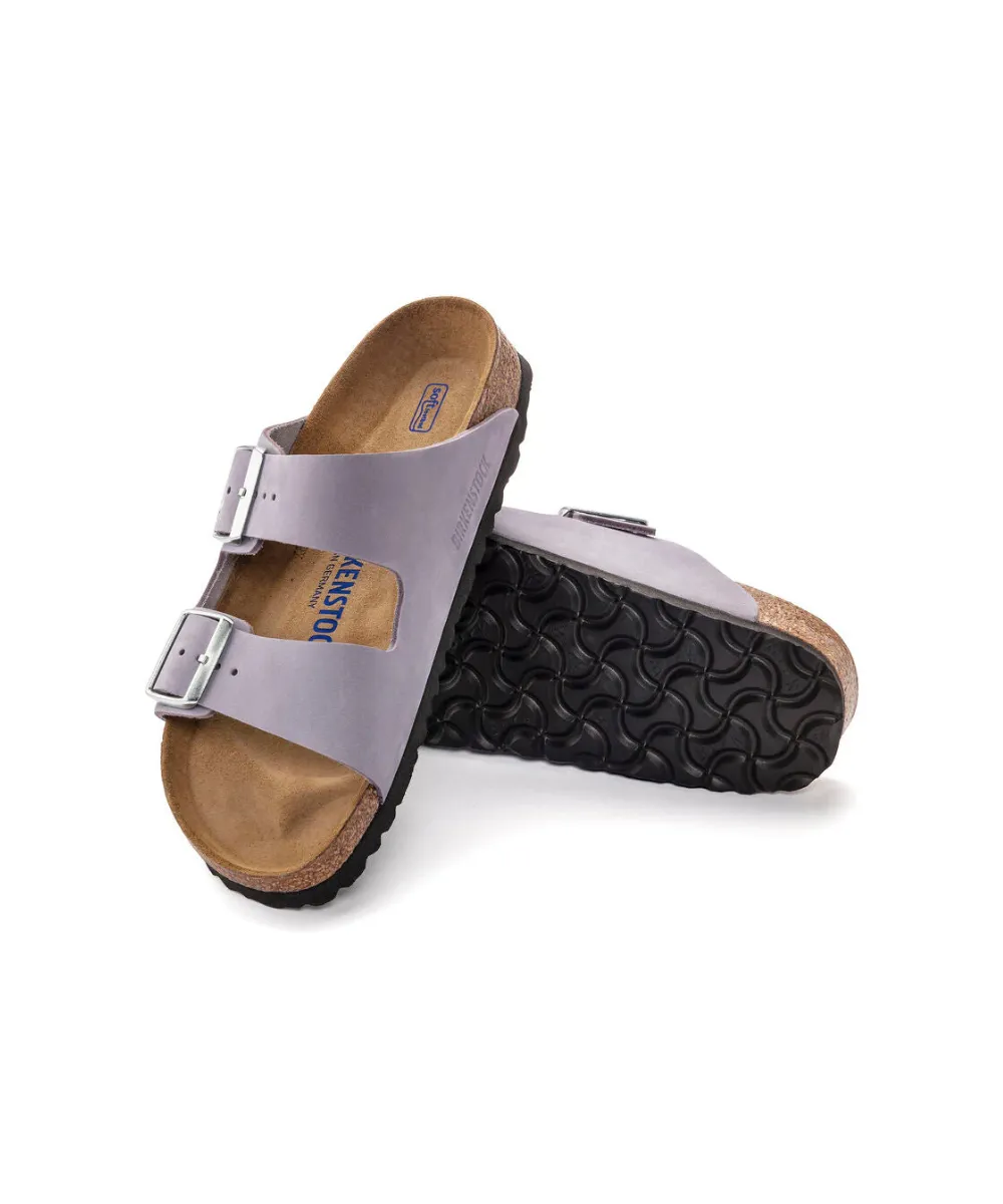 BIRKENSTOCK ARIZONA SOFT BEDDING IN PURPLE