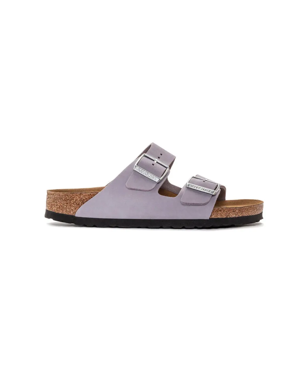 BIRKENSTOCK ARIZONA SOFT BEDDING IN PURPLE