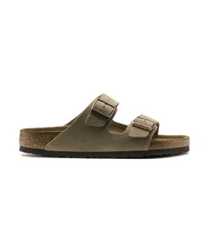 BIRKENSTOCK ARIZONA SOFT BEDDING REGULAR FIT IN TAUPE