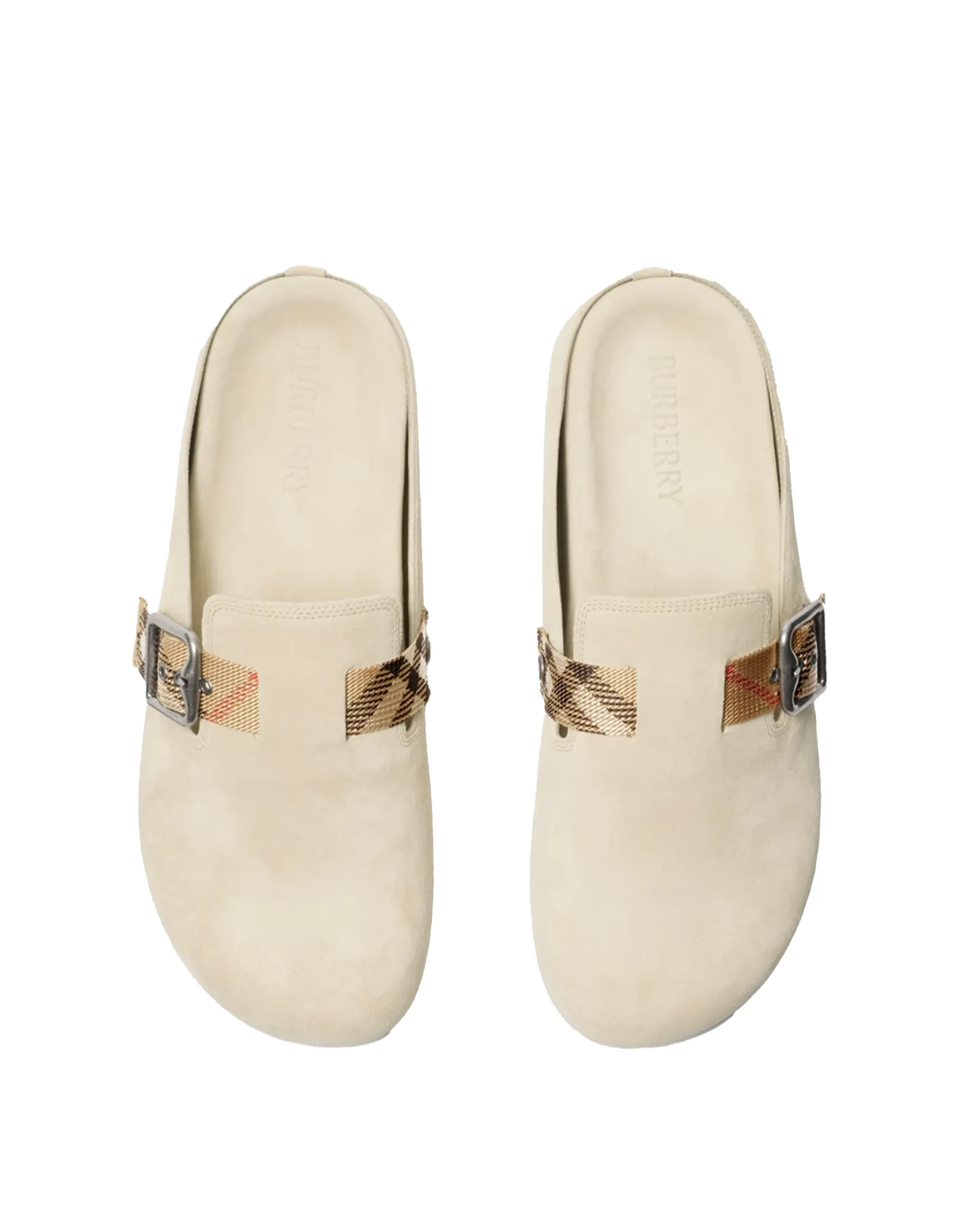 Burberry Suede Urchin Clogs