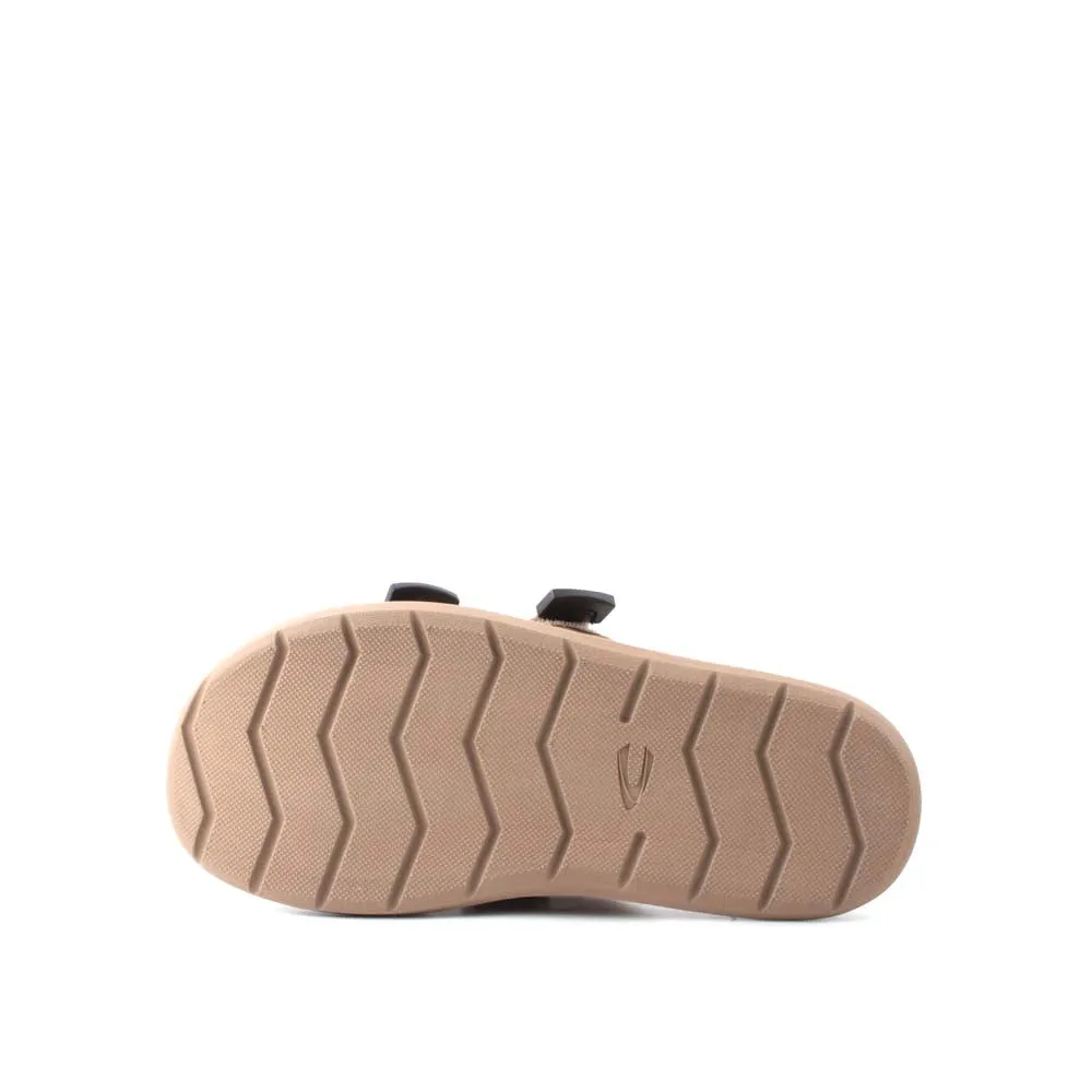 C by camel active Microfiber Strap Slip On Sandals Men Khaki ARDIE-892404-YK2SVC-6