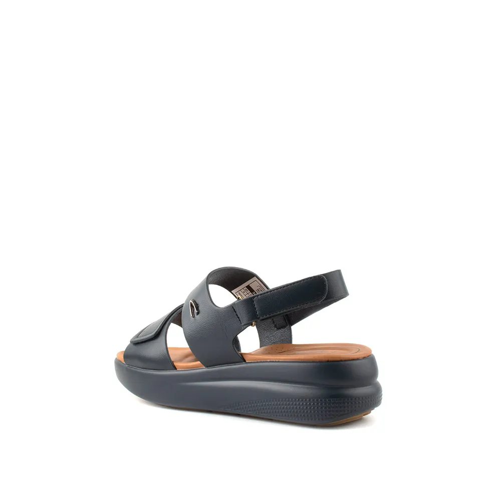 camel active Ladies Victoria Velcro-Strap Sandals -782401-YR02SV-43-NAVY