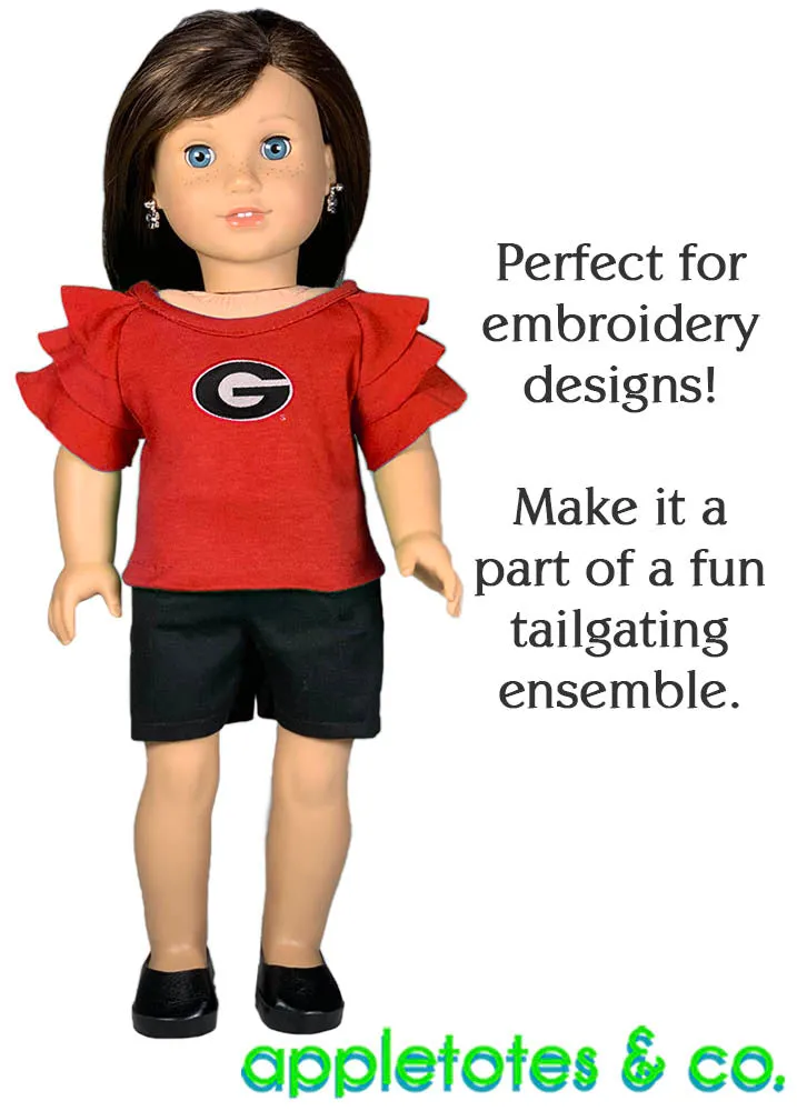 Carly Shirt 18 Inch Doll Sewing Pattern