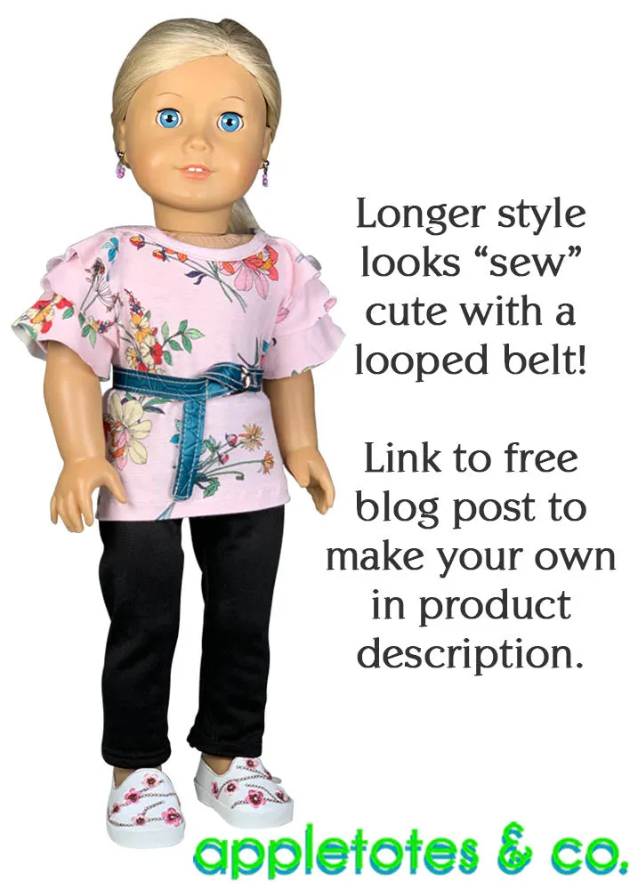 Carly Shirt 18 Inch Doll Sewing Pattern