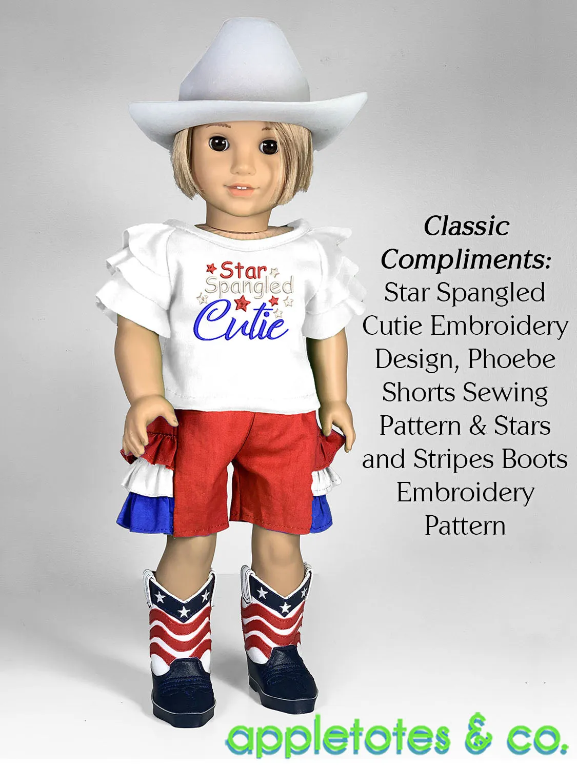 Carly Shirt 18 Inch Doll Sewing Pattern