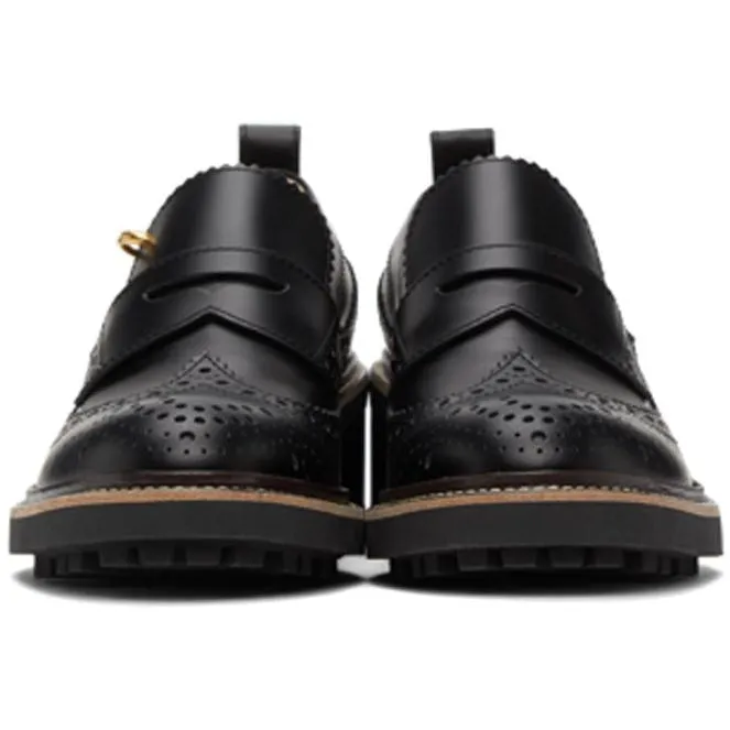ChloÃ© Black Franne Loafers