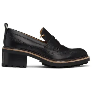 ChloÃ© Black Franne Loafers