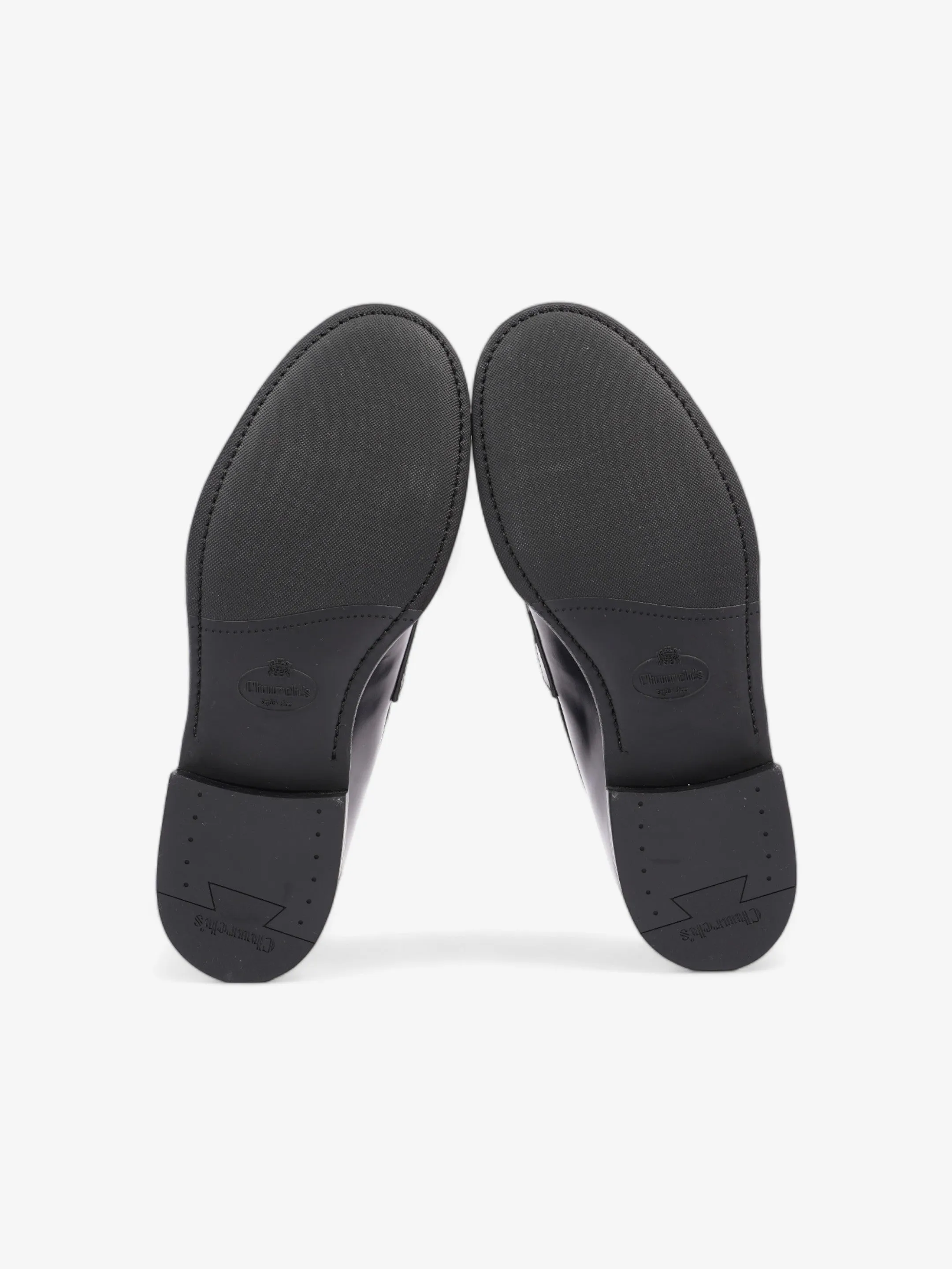 Church's Gateshead Loafers Black Calfskin Leather EU 42.5 UK 8.5