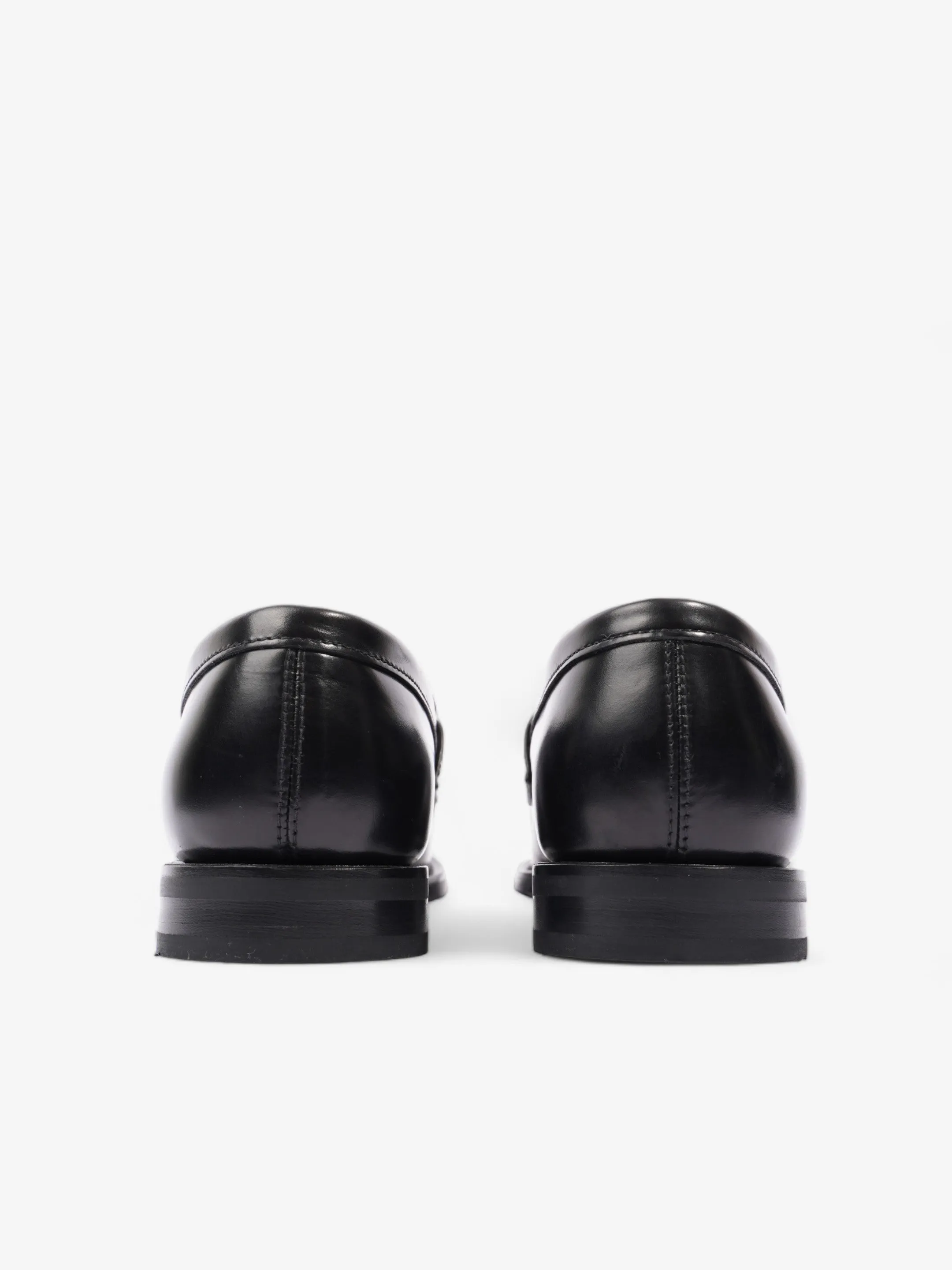 Church's Gateshead Loafers Black Calfskin Leather EU 42.5 UK 8.5