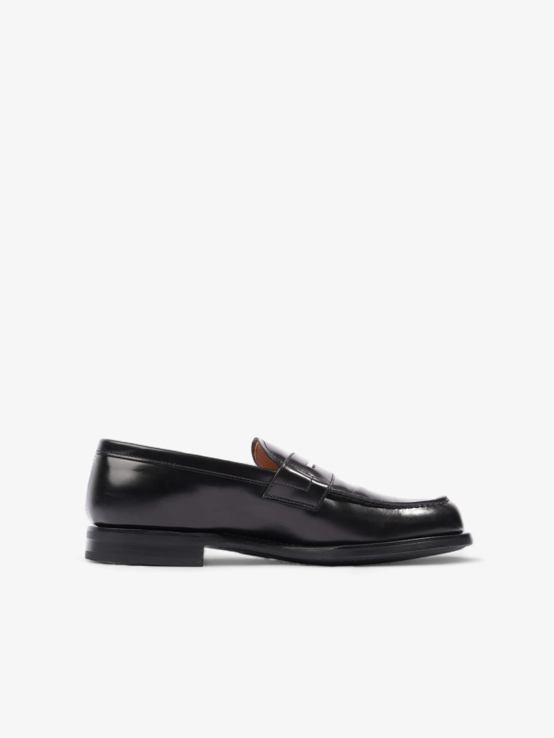 Church's Gateshead Loafers Black Calfskin Leather EU 42.5 UK 8.5