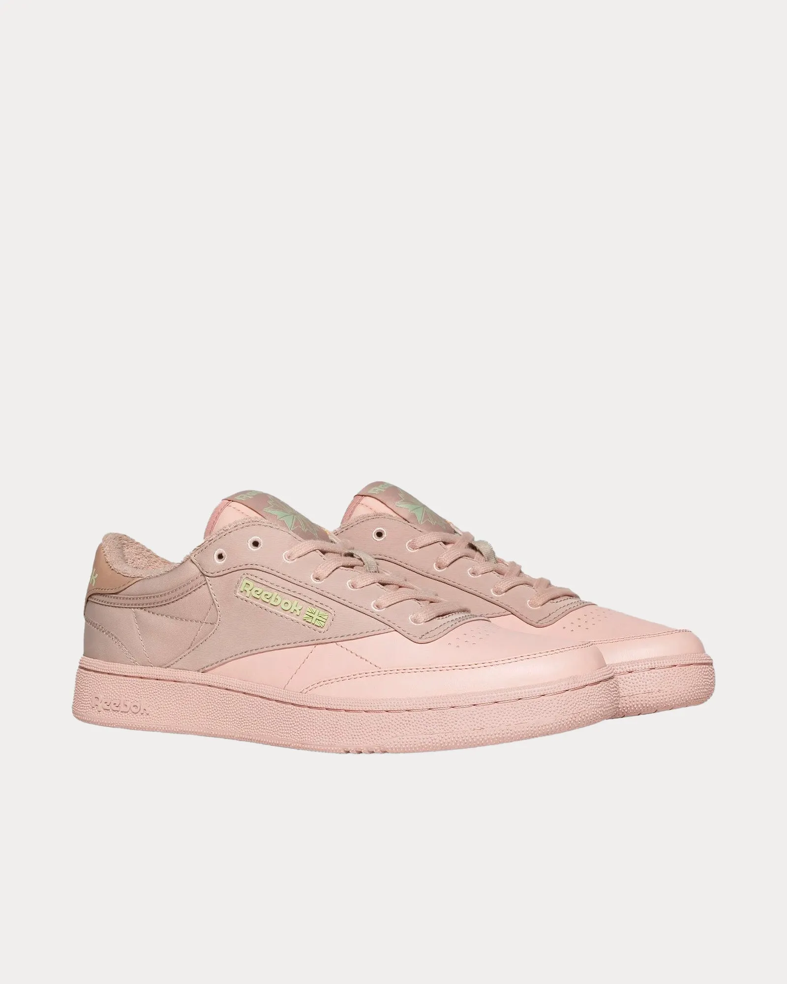 Club C Two Tone Light Pink / Mushroom Low Top Sneakers
