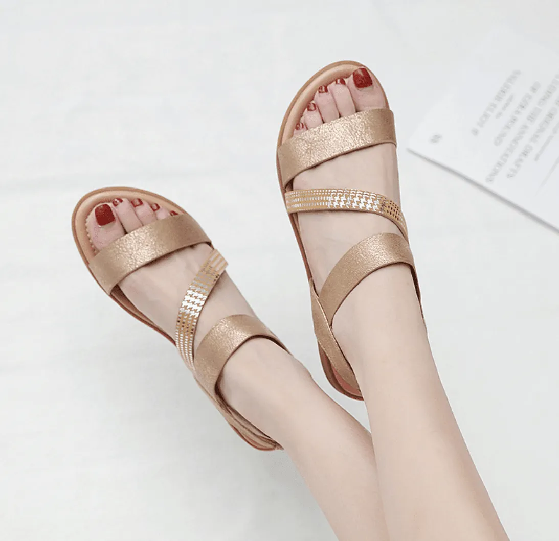Comfortable Flat Beach Shoes for Pregnant Women – Lightweight Maternity Summer Sandals