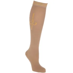 Covalliero Competition Riding Socks in Wood