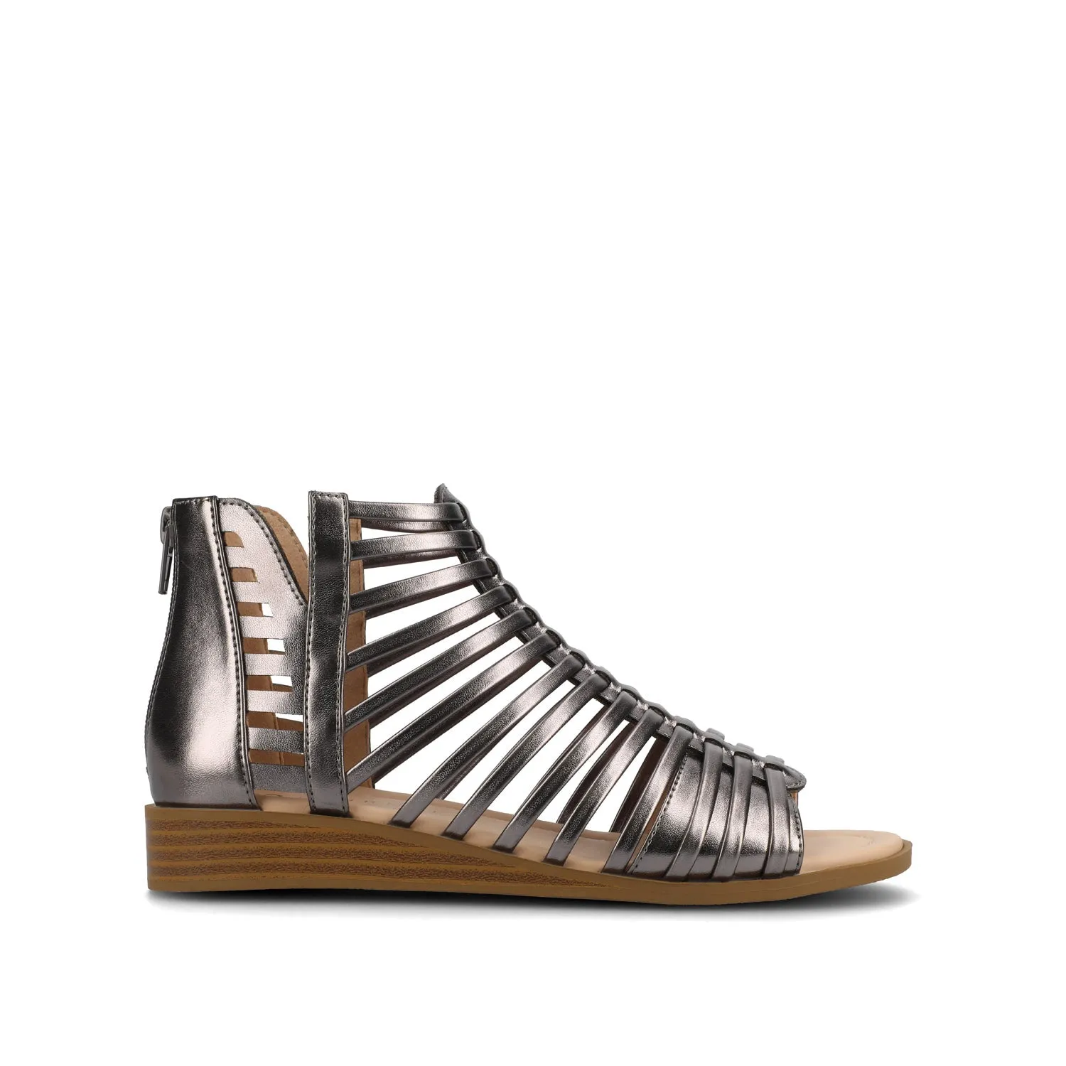DELILAH GLADIATOR SANDALS IN STATEMENT WIDE