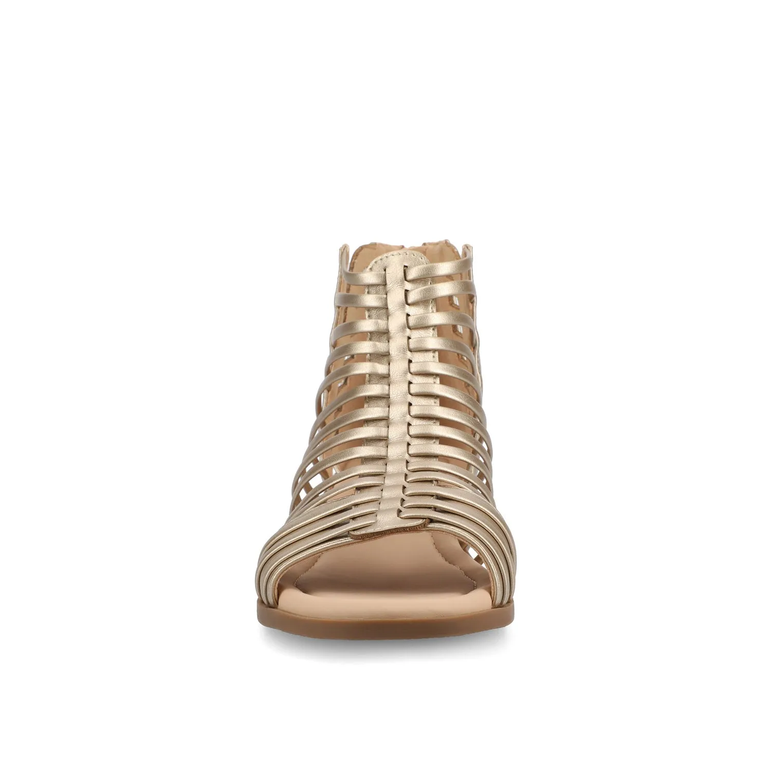 DELILAH GLADIATOR SANDALS IN STATEMENT WIDE