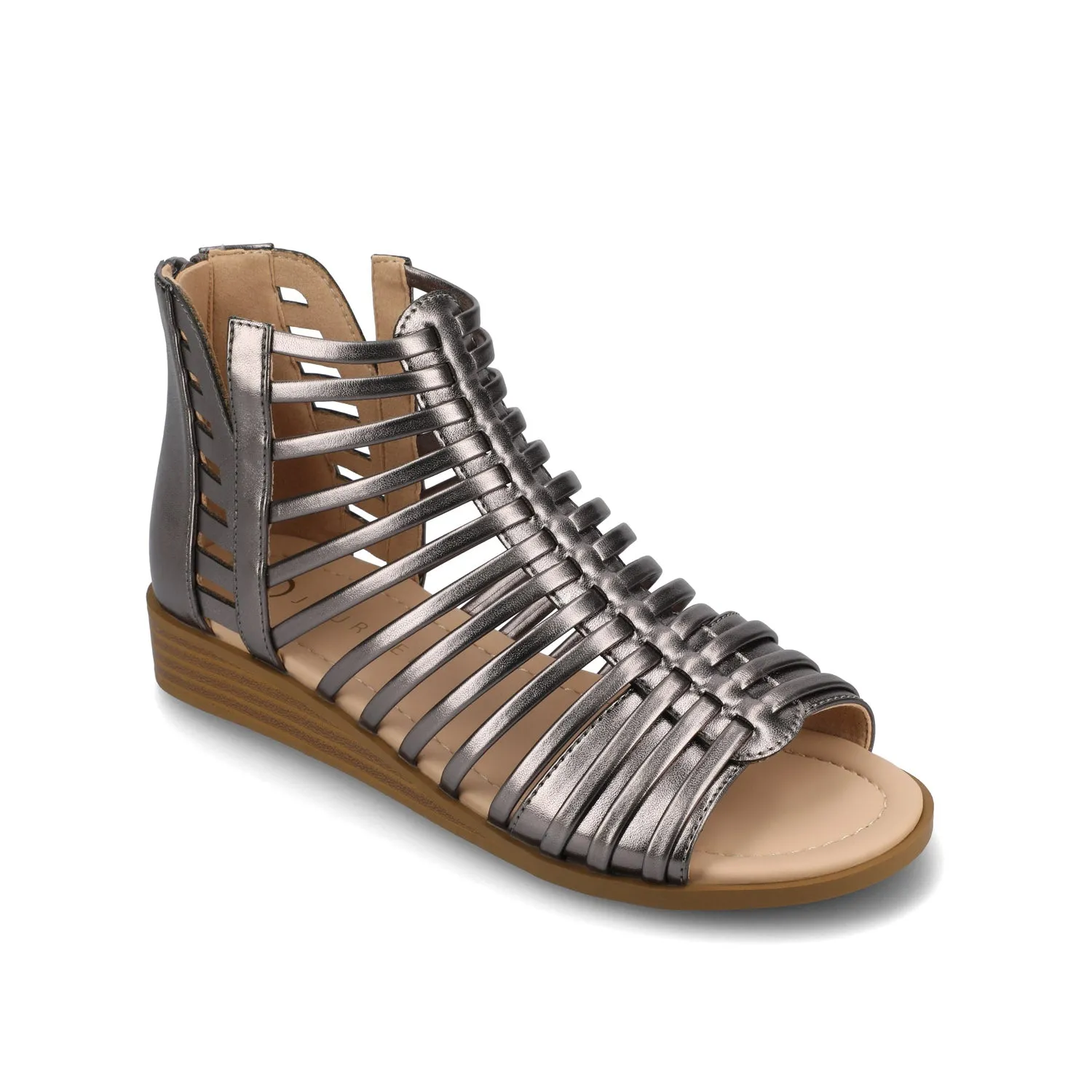 DELILAH GLADIATOR SANDALS IN STATEMENT WIDE