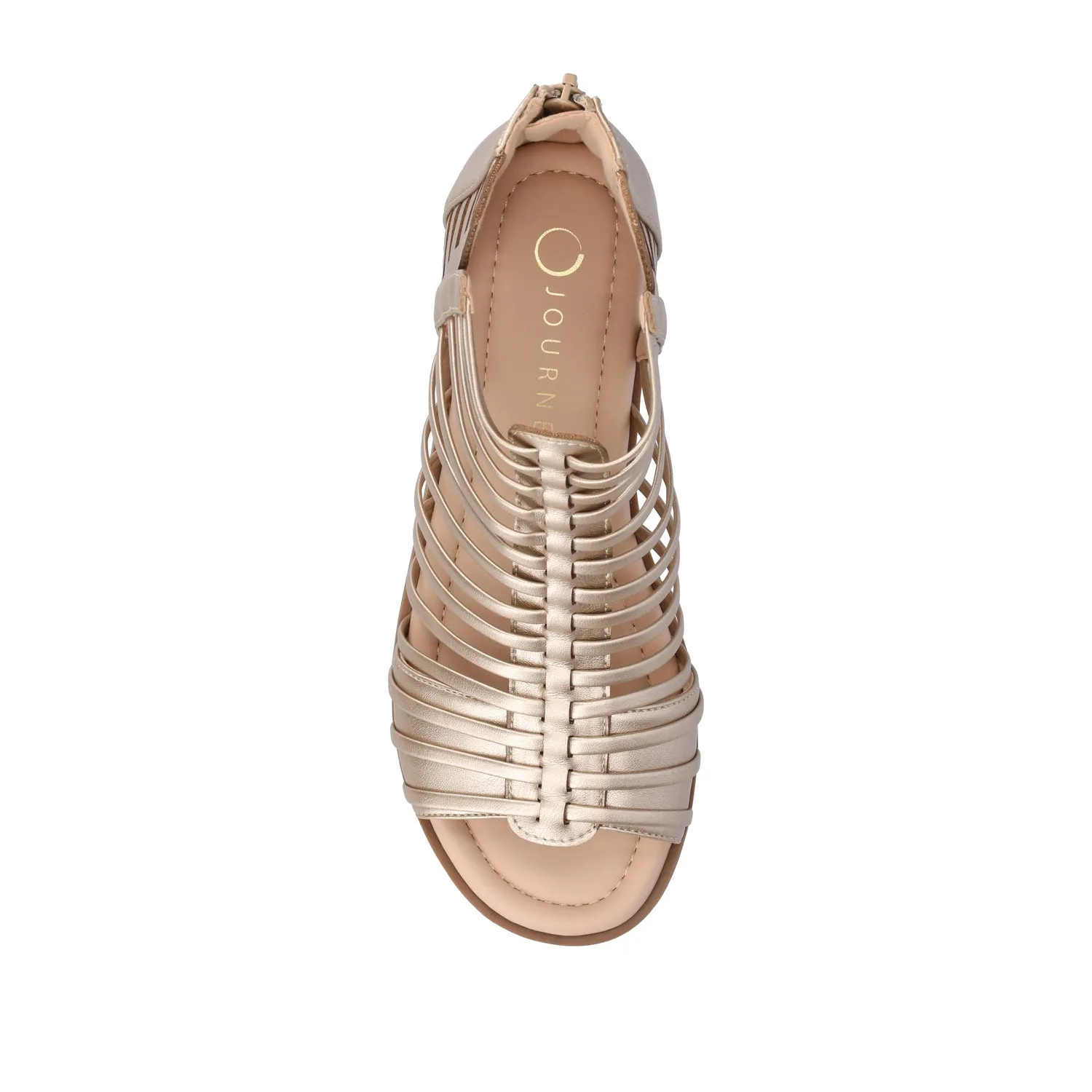 DELILAH GLADIATOR SANDALS IN STATEMENT WIDE