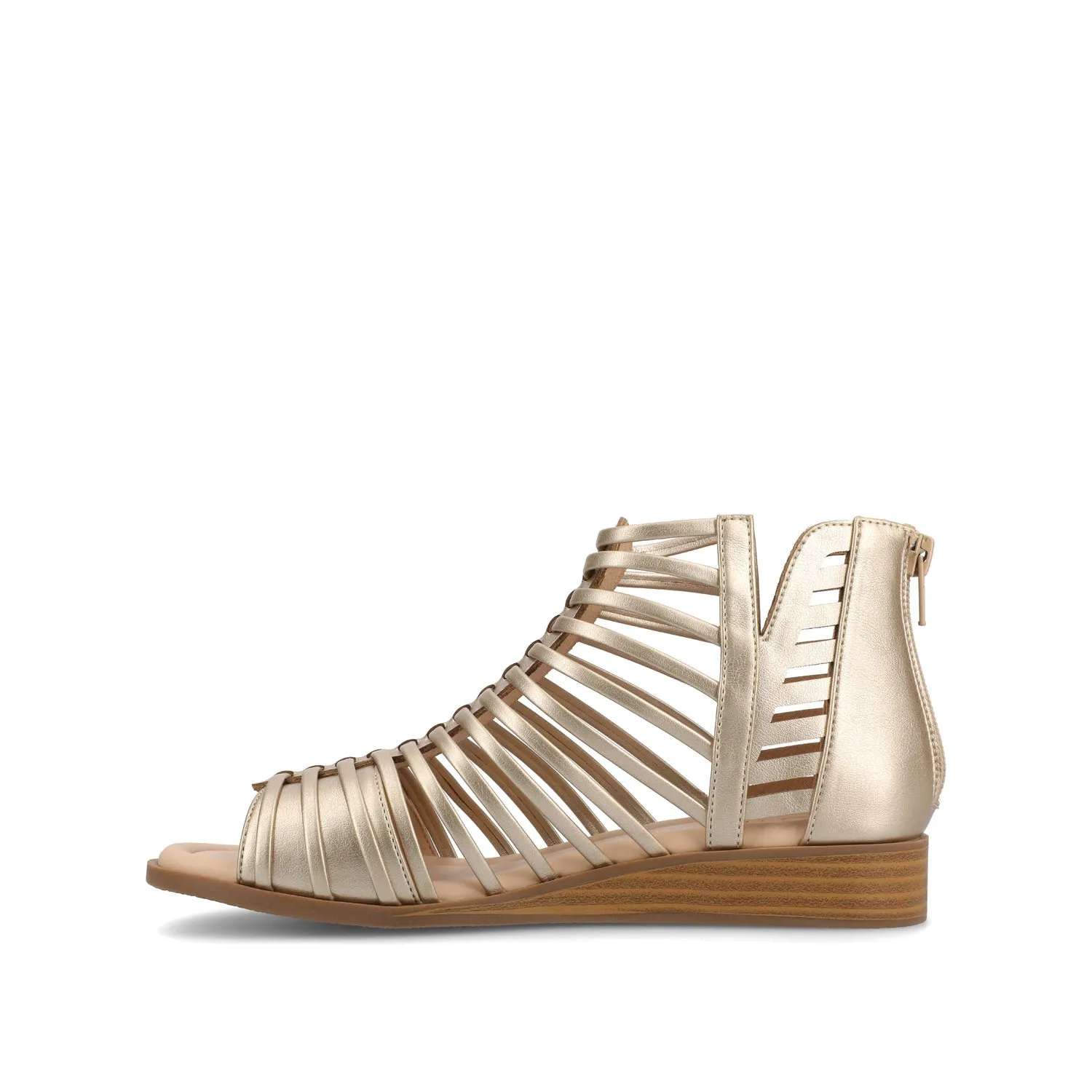 DELILAH GLADIATOR SANDALS IN STATEMENT WIDE