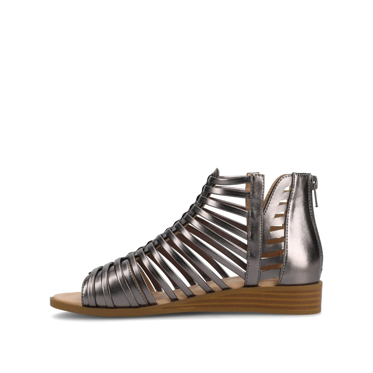 DELILAH GLADIATOR SANDALS IN STATEMENT WIDE