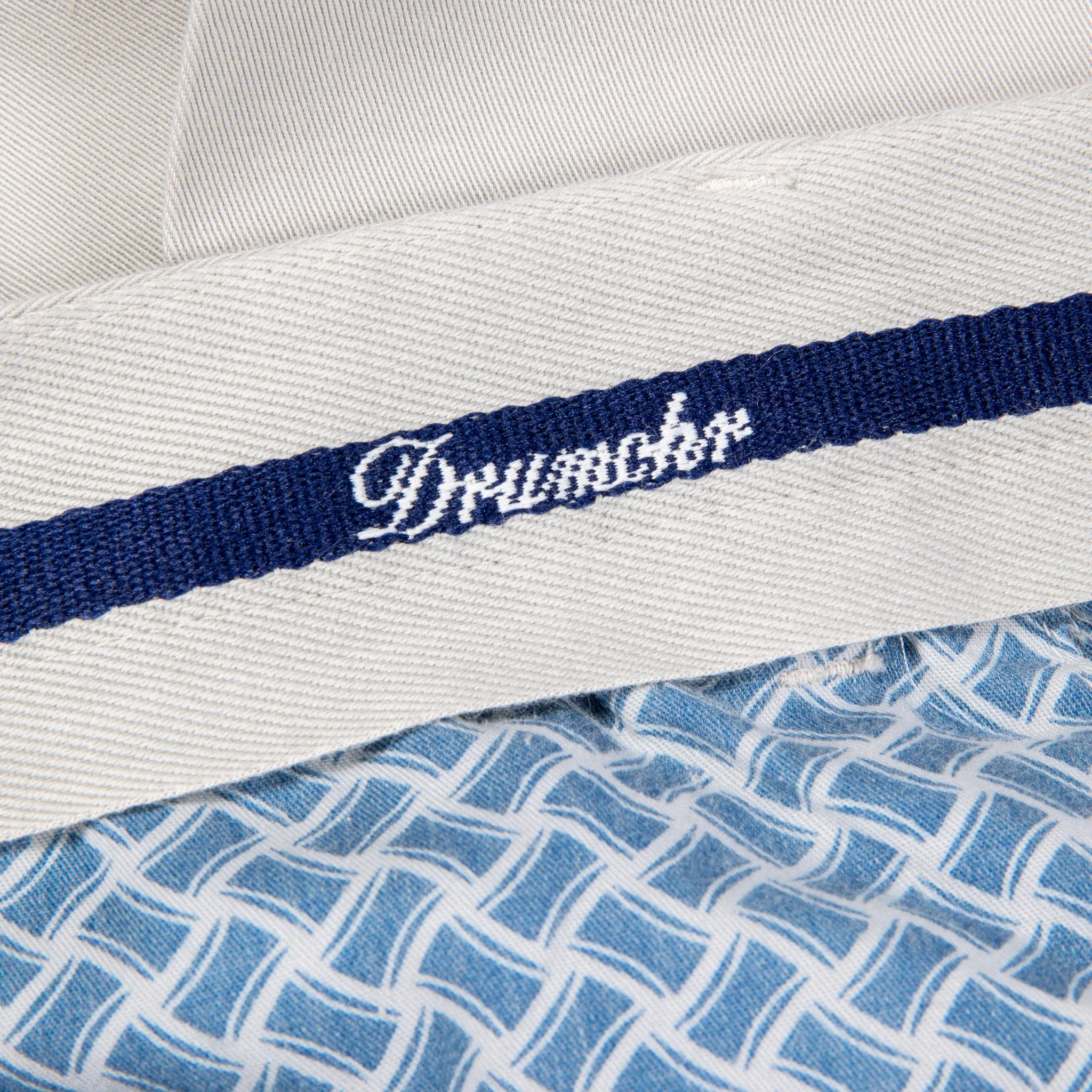 Drumohr Pantaloni Doppia Pence Cottone Grigio Chiaro