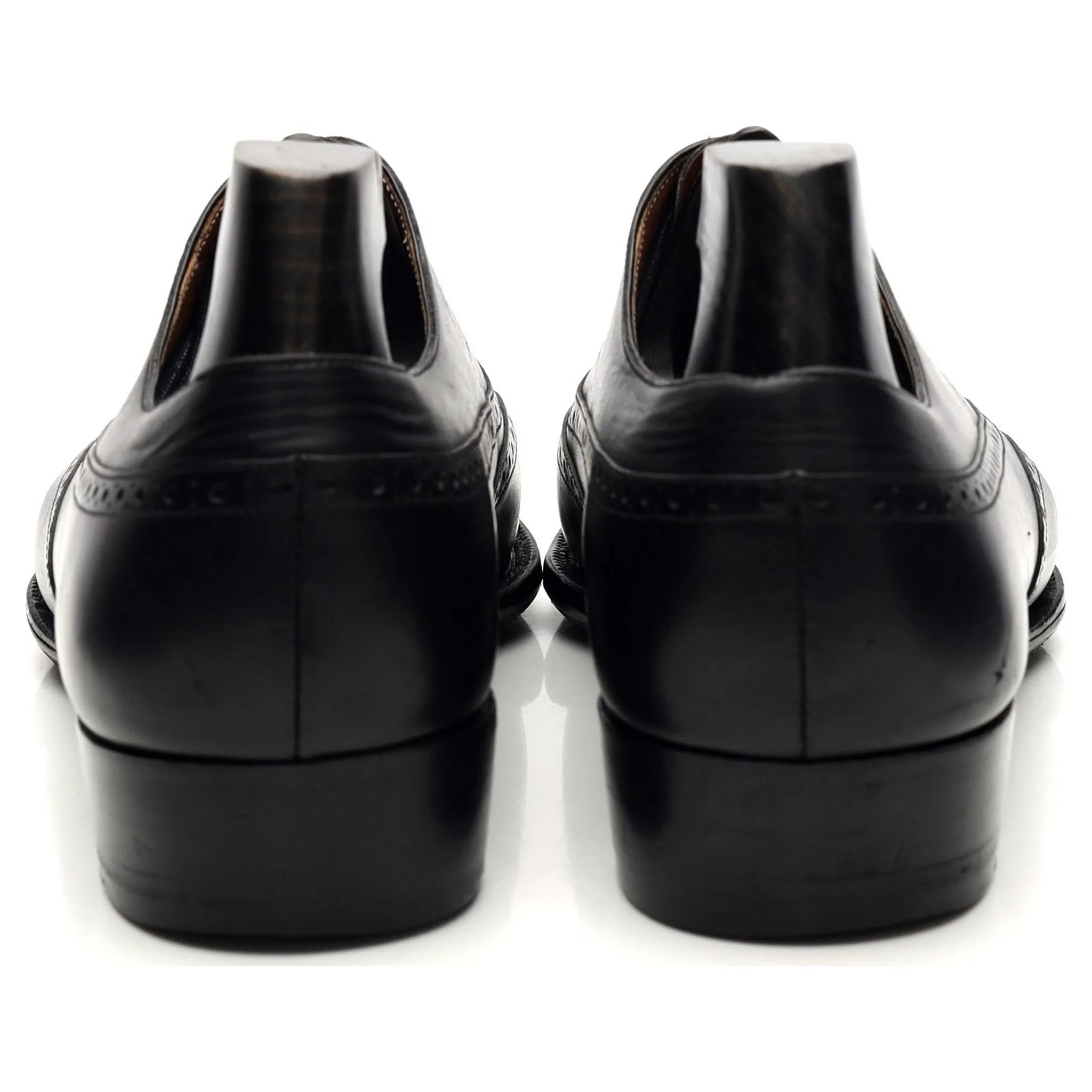 'Duxton' Black Leather Oxford Brogues UK 7.5 E